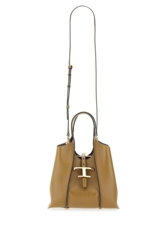 25FW 토즈 T 타임리스 미니 토트백 XBWTSBA9100 XSOS411 Brown - TODS