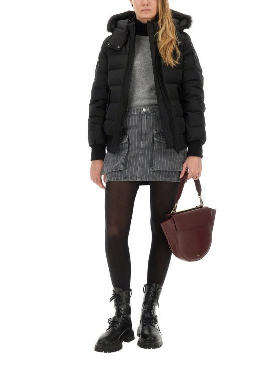 24FW 무스너클 숏패딩 M33LB015S 305 Black - MOOSE KNUCKLES