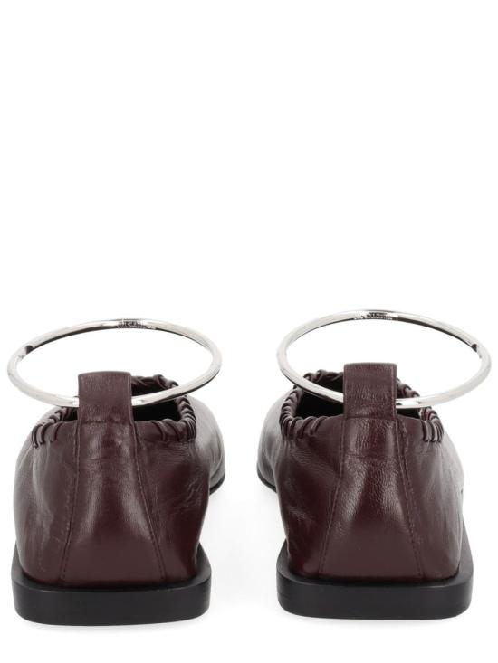 25FW 질샌더 플랫 슈즈 J15WZ0009 P4835209 Red - JIL SANDER