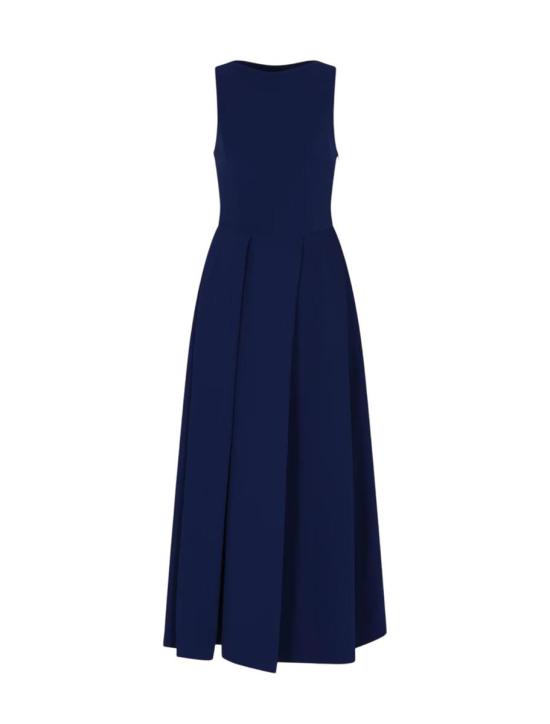 25FW 엠포리오 아르마니 롱 원피스 EW002719AF10206UB105 BLUE