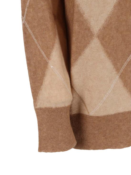 25FW 로레나안토니아찌 터틀넥 A25144DM31A 3087 2440 239018 BROWN - LORENA ANTONIAZZI