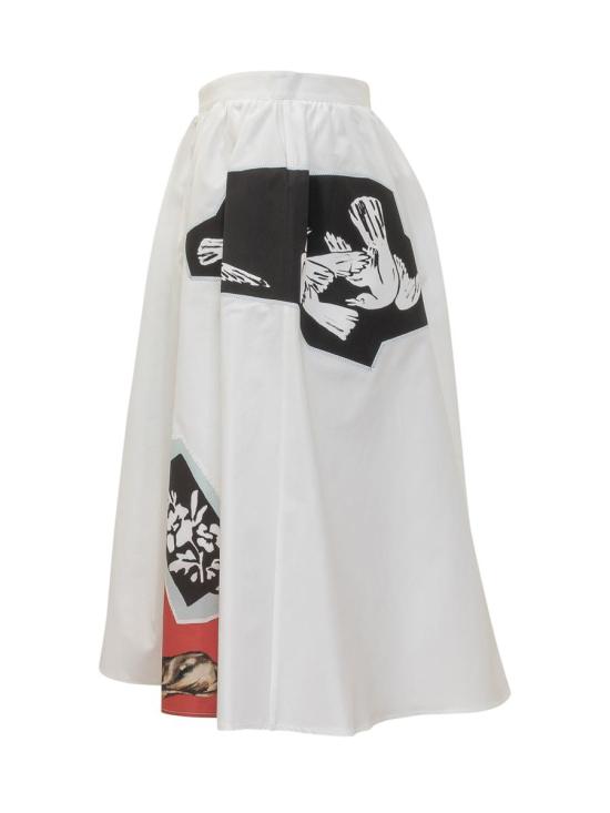 25FW 마르니 미디 스커트 GOMA0775SXUSCY29 00W01 MULTICOLOR - MARNI