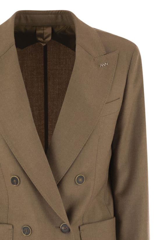 25FW 막스마라 자켓 2521046131600 005 Brown - MAX MARA