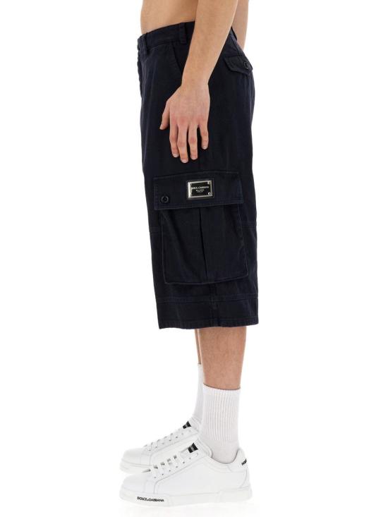  돌체앤가바나 숏팬츠 GV5JXT G8KH1B0387 BLUE - DOLCE & GABBANA