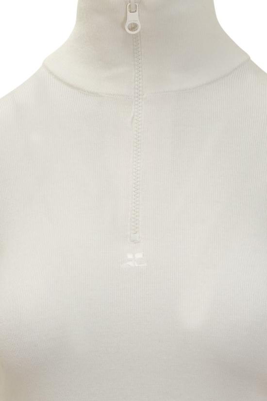 25FW 쿠레쥬 터틀넥 325MPU247FI0071 0001 WHITE - COURREGES