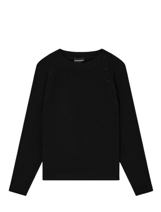 25FW 엠포리오 아르마니 블라우스 EW001963AF15990UC001 Black