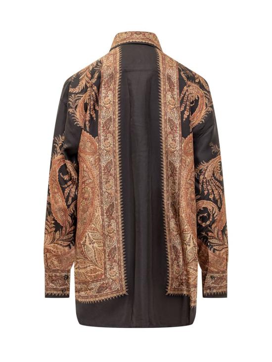 25FW 짐머만 블라우스 9999TF251 BLKP MULTICOLOR - ZIMMERMANN