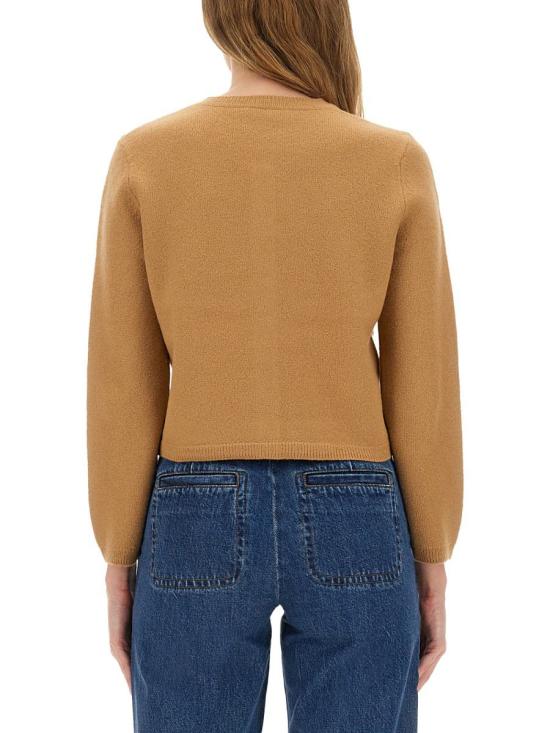 25FW 아페쎄 가디건 WVBDK F22301 CAB Beige - A.P.C.