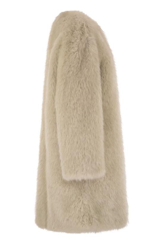 25FW 막스마라 스튜디오 코트 2526456012600 002 Beige - MAX MARA STUDIO