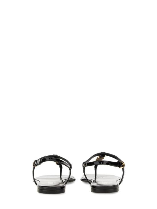  베르사체 플랫 슈즈 1013453 D2VE1B00V Black - VERSACE