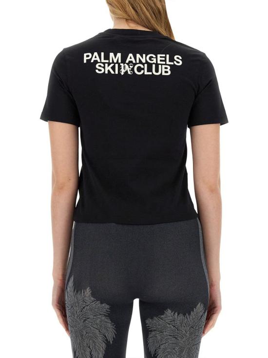  팜앤젤스 반팔 티셔츠 PWAA044 R24JER0021001 Black - PALM ANGELS