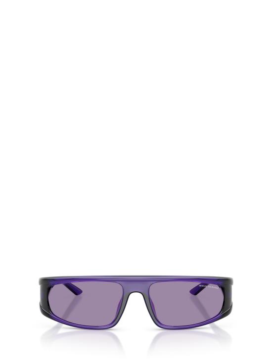 25FW 알마니 선글라스 AX4159SU 8385AK SHINY TRANSPARENT VIOLET