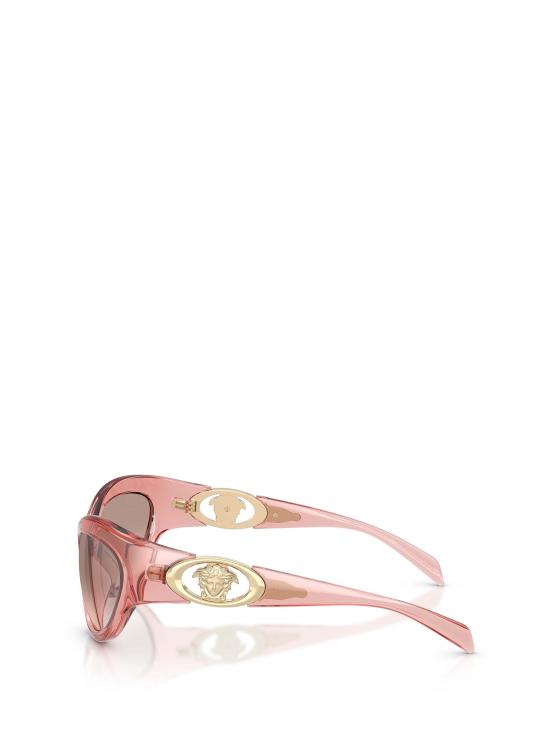 26FW 베르사체 선글라스 VE4485 53228Z TRANSPARENT PINK - VERSACE