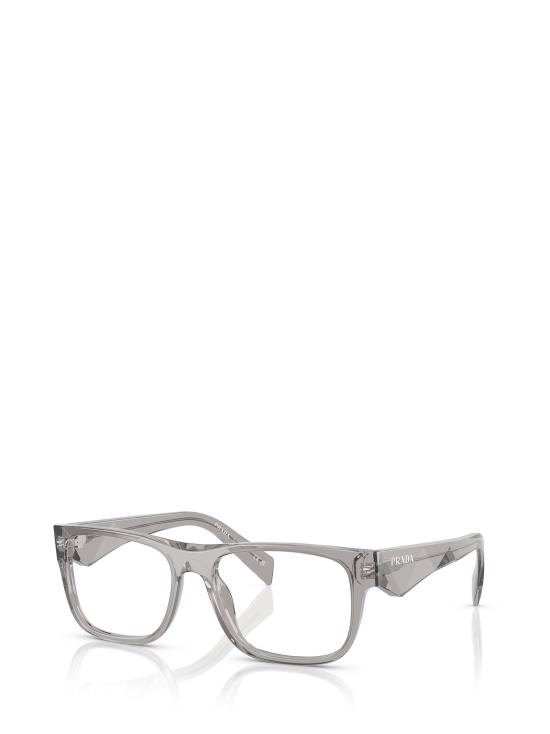 26FW 프라다 안경 PR 22ZV 16Z1O1 TRANSPARENT DARK GREY - PRADA