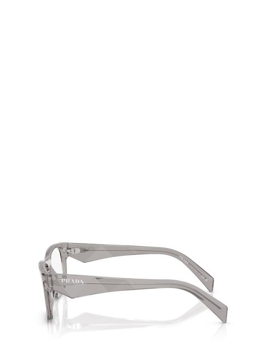 26FW 프라다 안경 PR 22ZV 16Z1O1 TRANSPARENT DARK GREY - PRADA