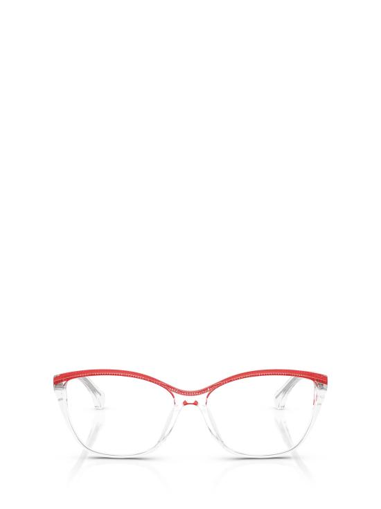 26FW 알랭미끌리 안경 A03502M 001 CRYSTAL POINTILLEE ROUGE