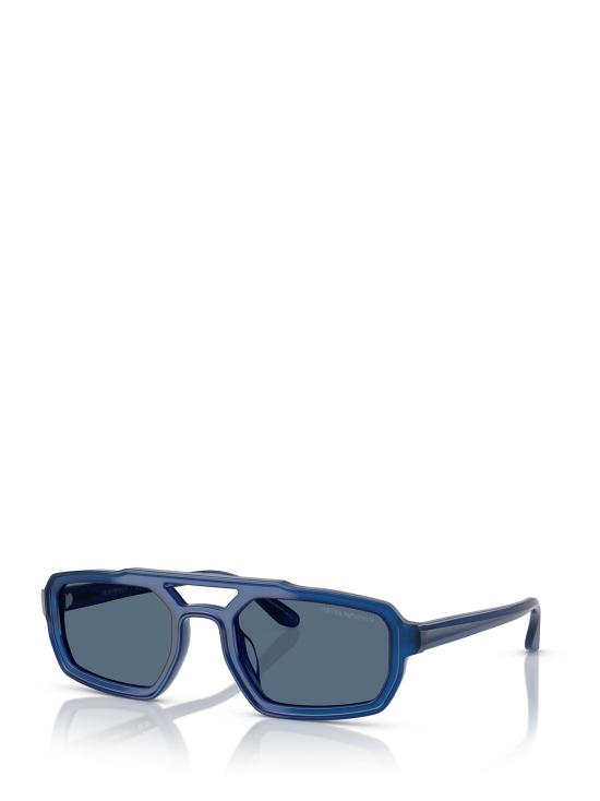 26FW 엠포리오 아르마니 선글라스 EA4240U 620180 SHINY OPAL BLUE - EMPORIO ARMANI