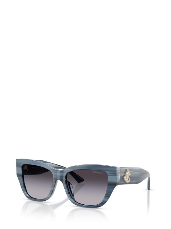 26FW 지미추 선글라스 JC5039BU 50728G STRIPED NAVY - JIMMY CHOO