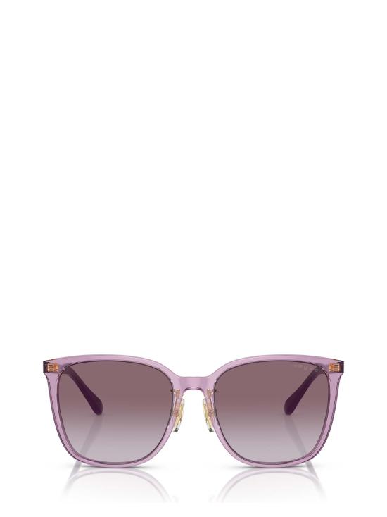 26FW 보그 선글라스 VO5537SD 29228H TRANSPARENT VIOLET