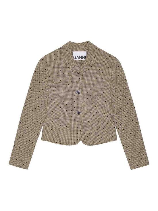  가니 수트 자켓 W0298177 Black