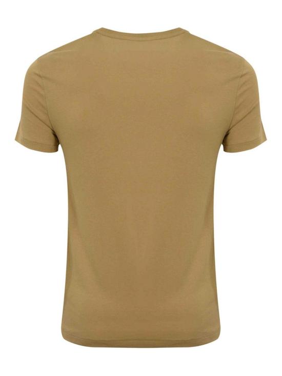  폴로 랄프로렌 포니로고 자수 반팔 티셔츠 710671438329 Brown - POLO RALPH LAUREN