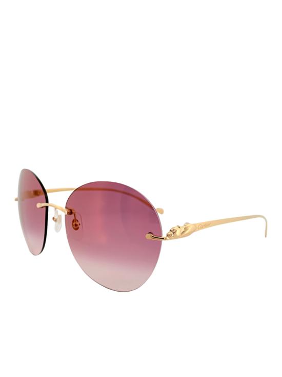 26FW 까르띠에 선글라스 CT0038RS 001 GOLD - CARTIER