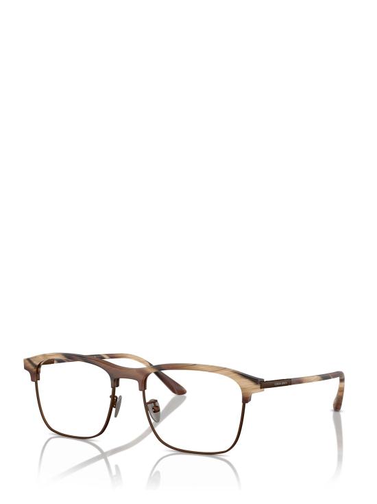 26FW 조르지오 아르마니 안경 AR7262 6065 MATTE BROWN HORN - GIORGIO ARMANI
