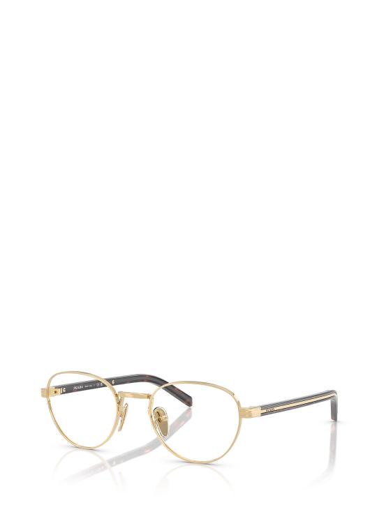 26FW 프라다 안경 PR B53V 5AK1O1 GOLD - PRADA