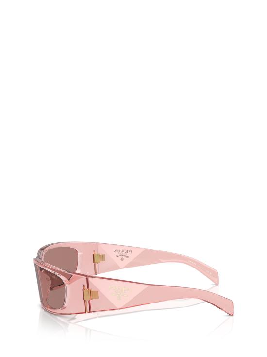 26FW 프라다 선글라스 PR A14S 19Q10D TRANSPARENT PEACH - PRADA