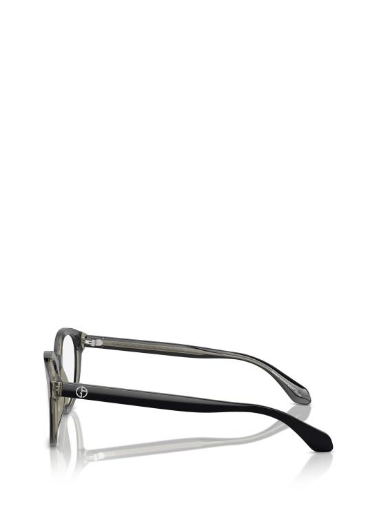 26FW 조르지오 아르마니 안경 AR7256 6087 TOP BLACK TRANSPARENT GREEN - GIORGIO ARMANI