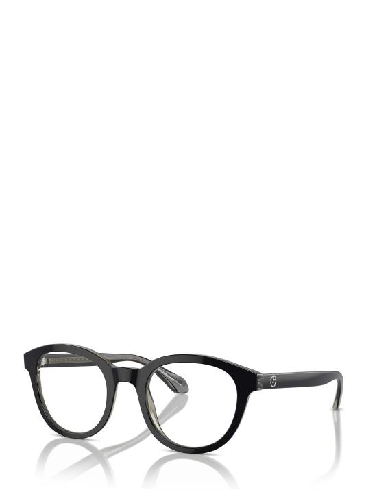 26FW 조르지오 아르마니 안경 AR7256 6087 TOP BLACK TRANSPARENT GREEN - GIORGIO ARMANI