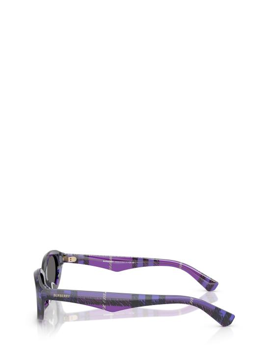 26FW 버버리 선글라스 BE4447D 411387 CHECK VIOLET - BURBERRY