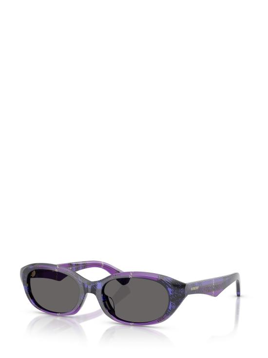 26FW 버버리 선글라스 BE4447D 411387 CHECK VIOLET - BURBERRY