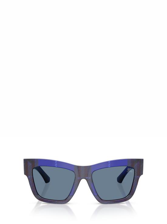 26FW 버버리 선글라스 BE4449 411480 CHECK BLUE