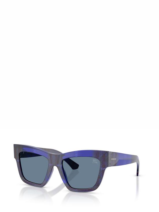 26FW 버버리 선글라스 BE4449 411480 CHECK BLUE - BURBERRY