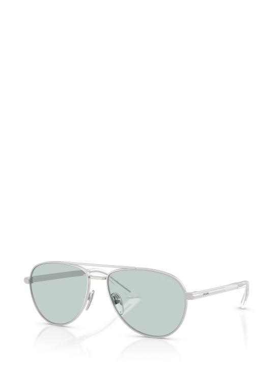 26FW 프라다 선글라스 PR A54S 27540N MATTE SILVER - PRADA
