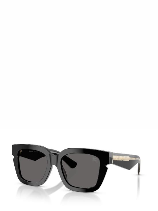 26FW 버버리 선글라스 BE4453 300187 BLACK - BURBERRY