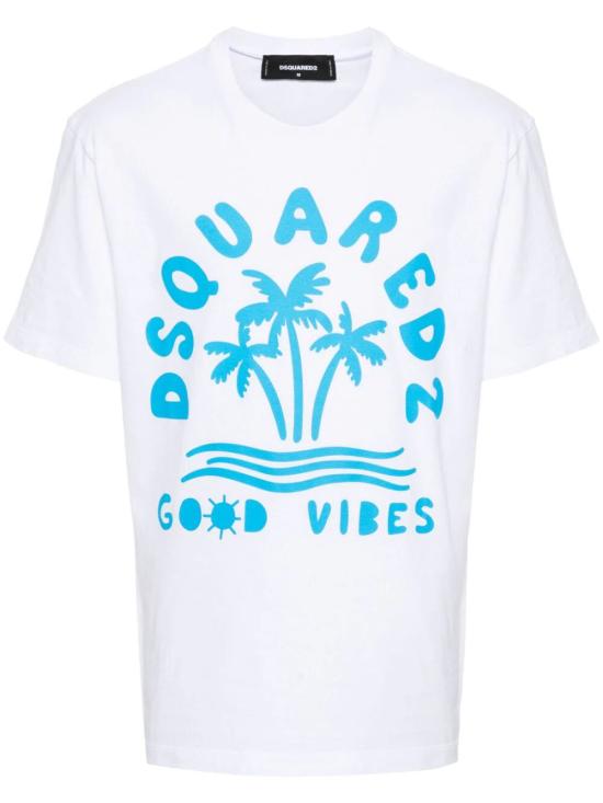  디스퀘어드2 반팔 티셔츠 S71GD1386S22507 100C