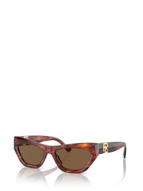 26FW 랄프 로렌 선글라스 RL8218U 500773 STRIPED HAVANA - RALPH LAUREN