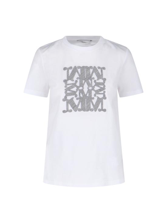 25FW 막스마라 반팔 티셔츠 2521946032600 005 White