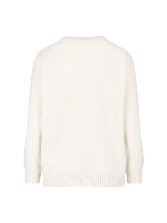 25FW 막스마라 스웨터 2521366212600 014 White - MAX MARA