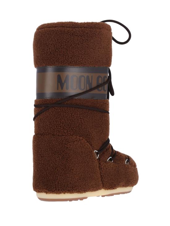 25FW 문부츠 아이콘 플리스 부츠 80D1403080 M004 Brown - MOON BOOT