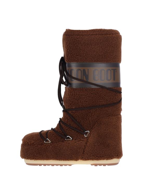 25FW 문부츠 아이콘 플리스 부츠 80D1403080 M004 Brown - MOON BOOT