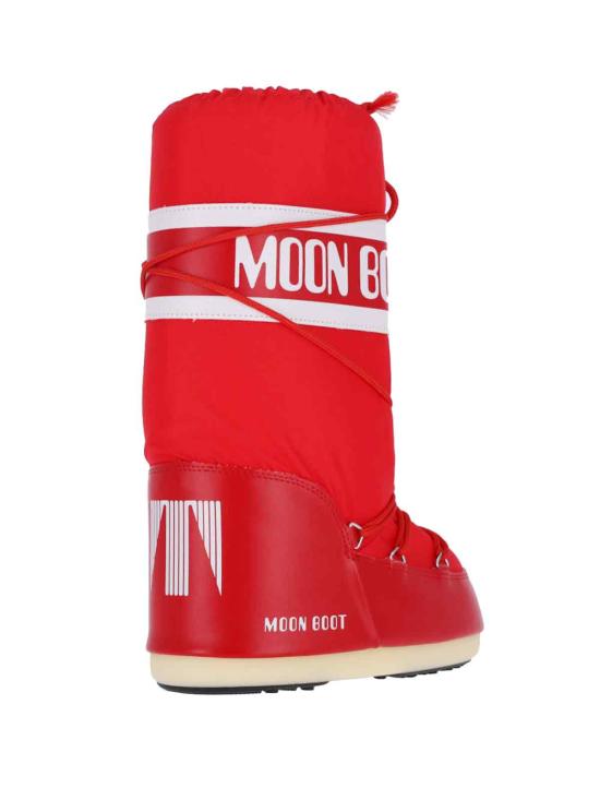 25FW 문부츠 아이콘 나일론 부츠 80D1400440 D001 Red - MOON BOOT