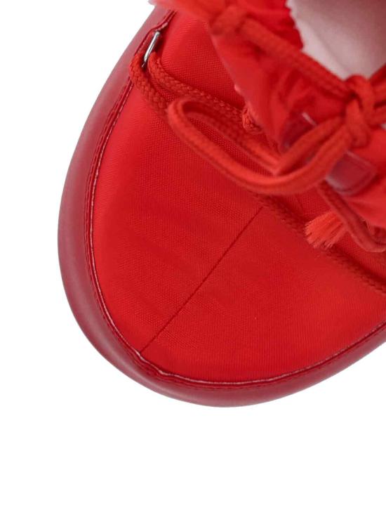 25FW 문부츠 아이콘 나일론 부츠 80D1400440 D001 Red - MOON BOOT