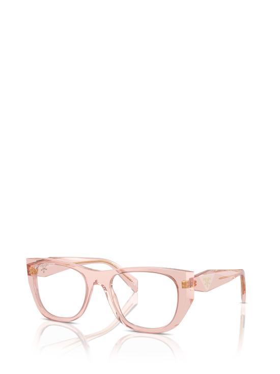 26FW 프라다 안경 PR A18V 19Q1O1 TRANSPARENT PEACH - PRADA