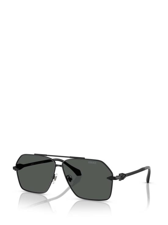 26FW 베르사체 선글라스 VE2284 143687 MATTE BLACK - VERSACE