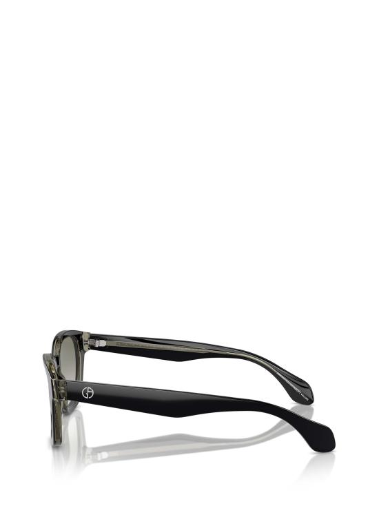 26FW 조르지오 아르마니 선글라스 AR8207 60873M TOP BLACK TRANSPARENT GREEN - GIORGIO ARMANI