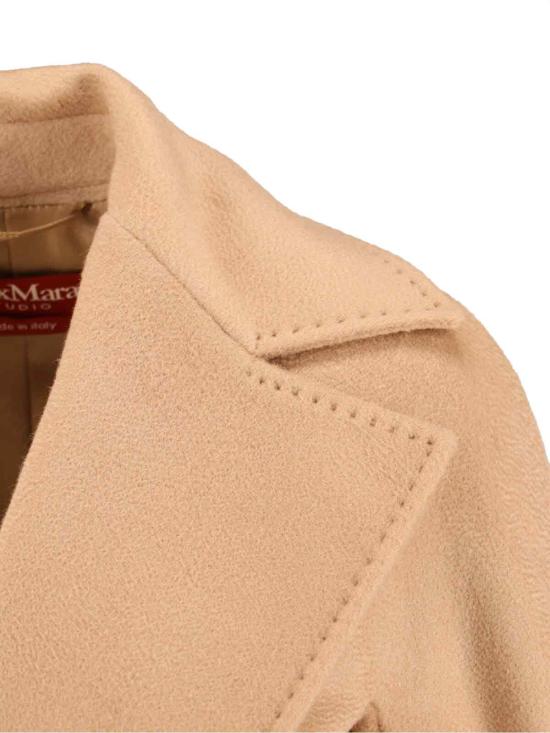 25FW 막스마라 드라베나 더블 브레스트 미디 코트 2526016091600 006 Camel - MAX MARA