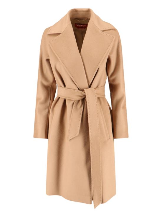 25FW 막스마라 드라베나 더블 브레스트 미디 코트 2526016091600 006 Camel